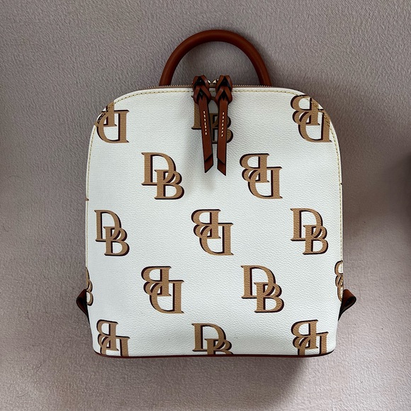 Dooney & Bourke Monogram Zip Pod Backpack - Picture 1 of 8